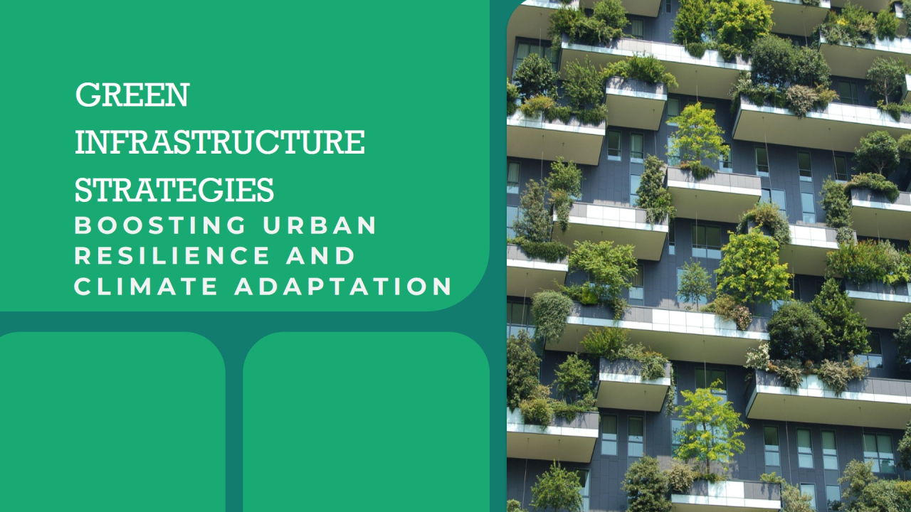 Green Infrastructure Strategies: Boosting Urban Resilience and Climate ...