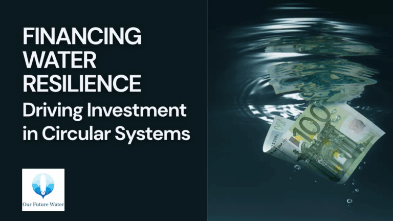 Explore circular water systems and green finance solutions driving sustainable infrastructure and global water security.